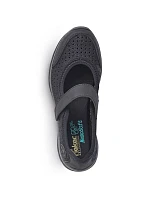 Pohodlné šnurovacie topánky Rieker W RKR575 black