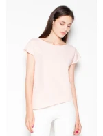 Dámska blúzka VT008 Powder pink - Venaton Dámska blúzka VT008 Powder pink - Venaton