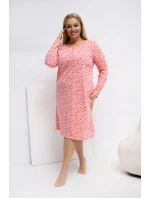Nadmerné veľkosti Nočná košeľa model 223301 Forever Pink Nadmerné veľkosti Nočná košeľa model 223301 Forever Pink