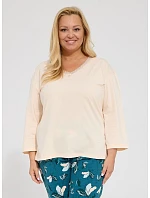 Pyžamo Cornette 1107/506 Ester 3/4 3XL–5XL Pyžamo Cornette 1107/506 Ester 3/4 3XL–5XL