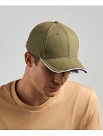 Atlantis Headwear Pilot Piping Sandwich-S 6-panelová ťažká sendvičová čiapka 33.0274 olivová Atlantis Headwear Pilot Piping Sandwich-S 6-panelová ťažká sendvičová čiapka 33.0274 olivová