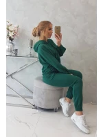 Zelená mikina s kapucňou Zelená mikina s kapucňou