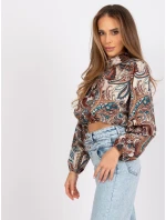 Blúzka DHJ BZ 15170.39 tmavá lila