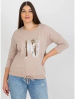 Blúzka RV BZ 8182.03X béžová