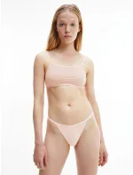 Nevystužená braletka 2pack QD3806E TRN piesková - Calvin Klein Nevystužená braletka 2pack QD3806E TRN piesková - Calvin Klein