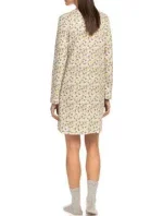 Dámska nočná košeľa 15386 - 425 - Potlač srdce - Vamp Dámska nočná košeľa 15386 - 425 - Potlač srdce - Vamp