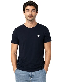 Pánske tričko 4F M4214 navy blue 4FWSS26TTSHM4214 31S pánske