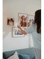 Personalizovaný magický fotob obraz v ráme – 50x70 – kvetinový rám Personalizovaný magický fotob obraz v ráme – 50x70 – kvetinový rám