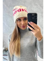 Dámska čiapka London K385 ecru