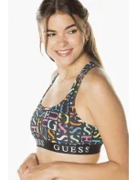 Podprsenka športová bralette O02C14JR06B - F76E viacfarebná - Guess Podprsenka športová bralette O02C14JR06B - F76E viacfarebná - Guess