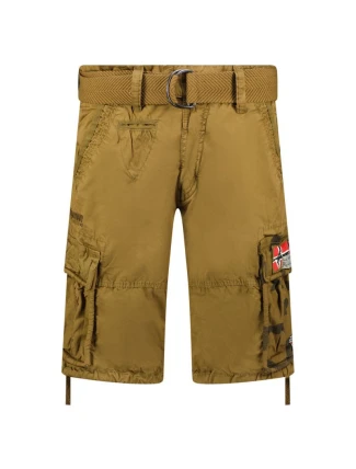 Geografické Nórsko Pasteque EO 063 M SX1425H/GNO-Khaki šortky