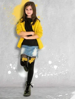 DIEVČENSKÉ VZOROVANÉ PANČUCHY SABA DR2326