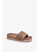 Žabky na platforme model 210759 Krok vo veľkom štýle