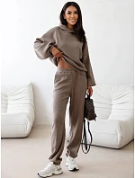 Dámska súprava z kordového úpletu s kapucňou a nohavicami Fango FashionStreet AY1250 Dámska súprava z kordového úpletu s kapucňou a nohavicami Fango FashionStreet AY1250