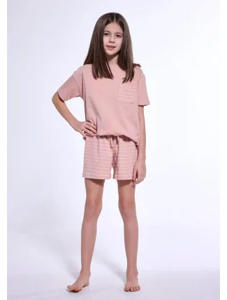 Pyžamo Cornette Young Girl 569/111 Lagoon kr/r 134-164