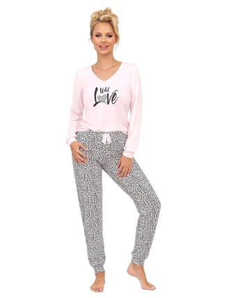 Pyžamo Donna Pantera Dlhá dĺžka/r S-2XL Pyžamo Donna Pantera Dlhá dĺžka/r S-2XL