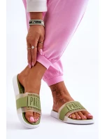 Damskie Sportowe Klapki Zielone Sunrise