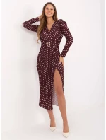 Šaty IT SK 21625 3.27 bordová
