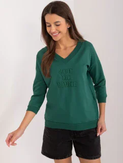 Blúzka RV BZ 9143.87P tmavozelená