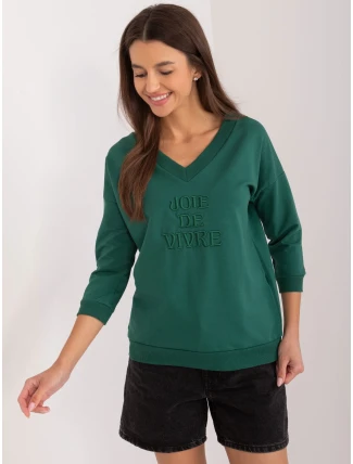 Blúzka RV BZ 9143.87P tmavozelená