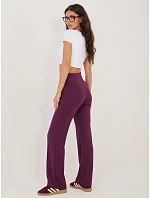 Tepláky RV DR A1289.01 tmavo fialové