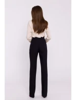 S371 Nohavice Bootcut - čierne S371 Nohavice Bootcut - čierne