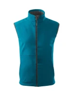 Vision pánska softshellová vesta dark turquoise