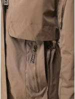 Dámska prechodná bunda parka béžová FashionStreet TY5555