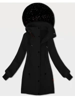 Dámska mikina so stojačikom a kapucňou LHD čierna (AMG-171) Dámska mikina so stojačikom a kapucňou LHD čierna (AMG-171)