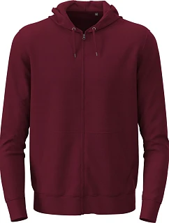 Stedman Classic Zip Hoodie Mikina s kapucňou „Classic“ 05.4500 bordó