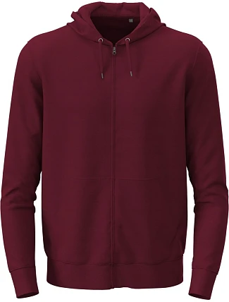 Stedman Classic Zip Hoodie Mikina s kapucňou „Classic“ 05.4500 bordó Stedman Classic Zip Hoodie Mikina s kapucňou „Classic“ 05.4500 bordó