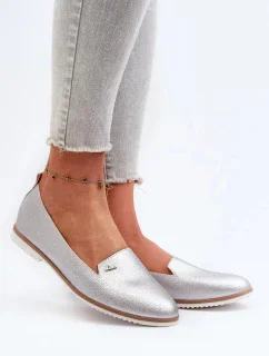 Mokasíny W-98 strieborné - vykročte štýlovo