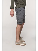 Kariban K 755 Pánske bermudy 20.K755 svetlo khaki