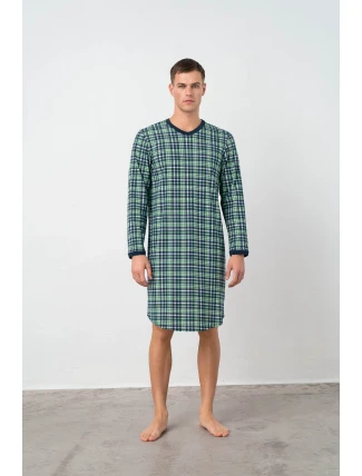 Vamp - Pohodlná pánska nočná košeľa - Raylan 17663 - Vamp Vamp - Pohodlná pánska nočná košeľa - Raylan 17663 - Vamp