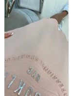 Brooklyn šaty tmavo púdrovo ružové