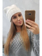 Dámska čiapka Danuta K331 light ecru