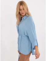 Košeľa LK KS 509698.79 modrá