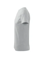 Základné tričko pánske svetlo šedé