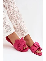Dámske ploché nazúvacie topánky J502-5 Elzoria fuchsiová - Sweet Shoes Dámske ploché nazúvacie topánky J502-5 Elzoria fuchsiová - Sweet Shoes