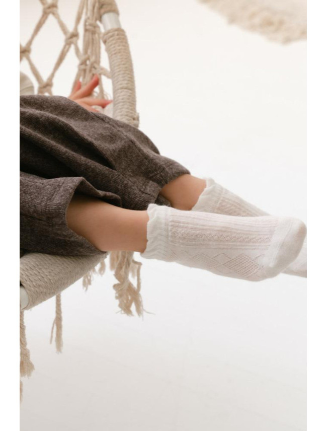 Mäkké vzorované ponožky pre bábätká SOFT 004