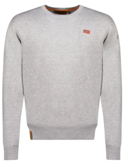 Geografické Nórsko Mikina Ferasmo DB 246 M WY1172H/GN-Light Grey