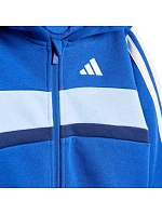 Detská tepláková súprava adidas Essentials Tiberio 3 Stripes Fleece blue KC6004