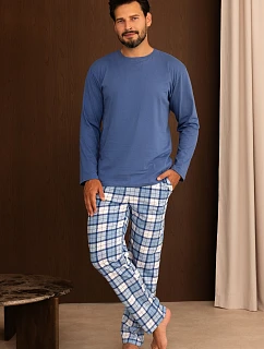 Pyžamo Regina 6006 s dlhými rukávmi, veľkosti S–2XL, Z26