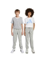 Detské nohavice adidas Essentials svetlo šedé JY4995