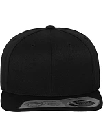 Flexfit 110 6-panelová čiapka „Fitted Snapback“ 55.0110 čierna Flexfit 110 6-panelová čiapka „Fitted Snapback“ 55.0110 čierna