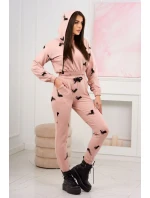 Sada s potlačou pištole tmavo púdrovo ružová Sada s potlačou pištole tmavo púdrovo ružová