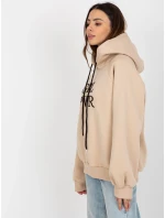 Dámska mikina EM BL 651 2.14X béžová - FPrice