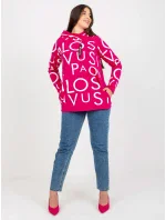 Dámska mikina RV BL 5056 1.95 fuchsiová