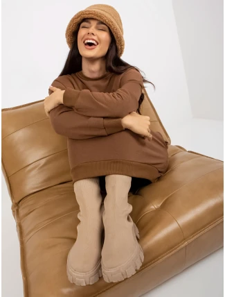 Mikina RV BL 8310.60 hnedá