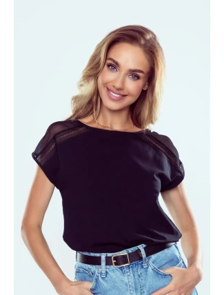 Dámska blúzka Lisca čierna - Eldar Dámska blúzka Lisca čierna - Eldar